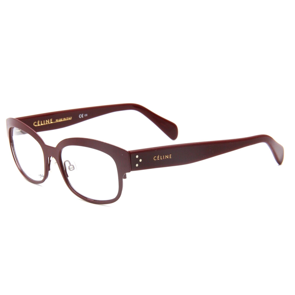 CELINE 41307 RED DESIGNER EYEGLASSES FRAMES 52-17-145 LUXURY RX